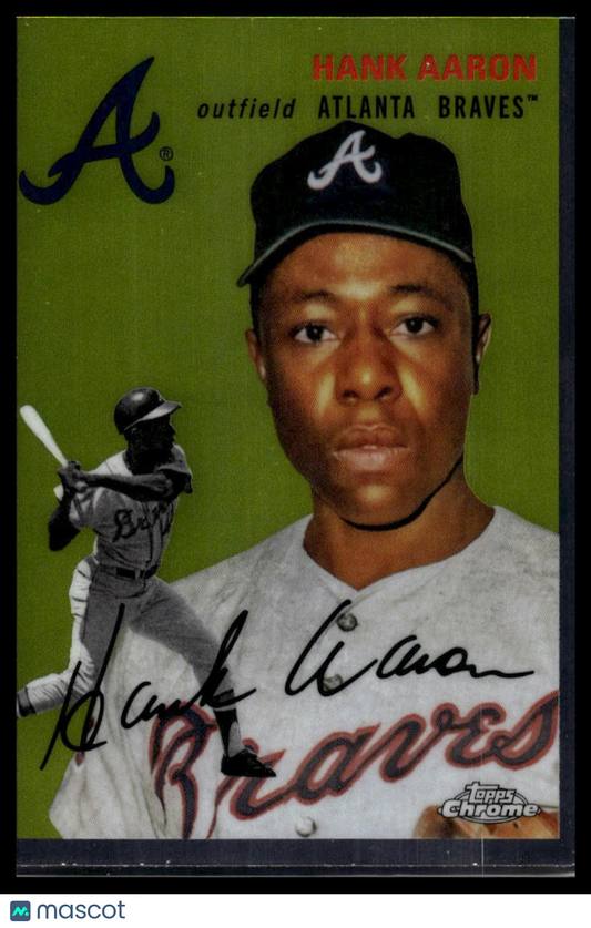 2023 Topps Chrome Platinum Anniversary #432 Hank Aaron