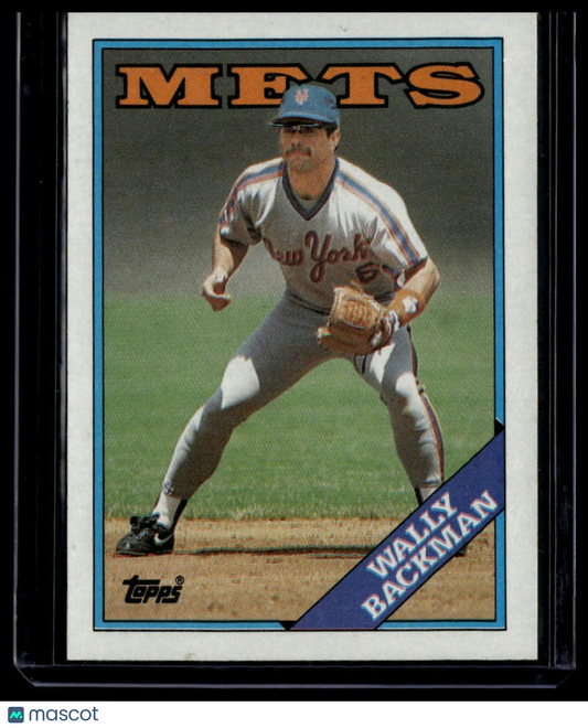 1988 Topps #333 Wally Backman