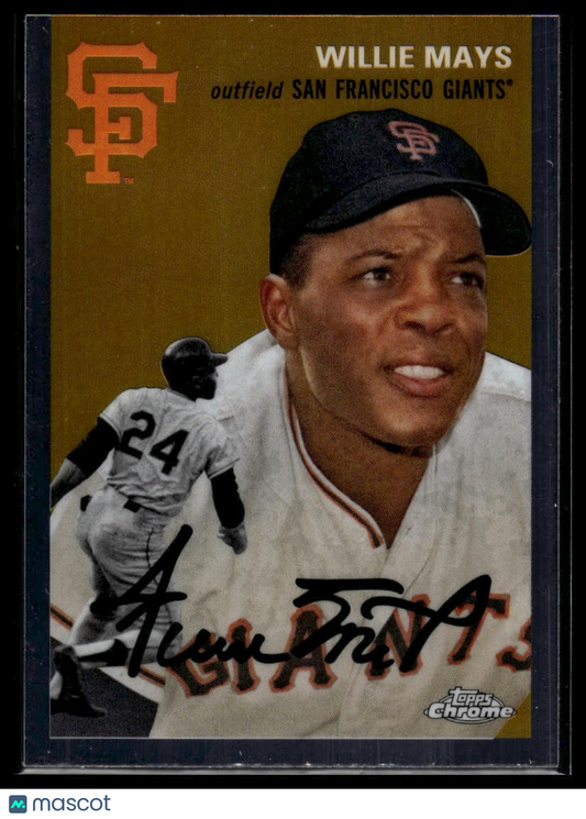 2023 Topps Chrome Platinum Anniversary #475 Willie Mays