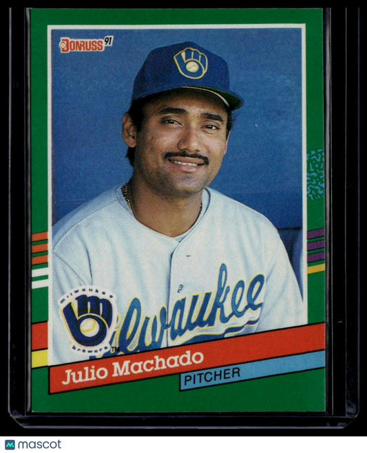 1991 Donruss #764c Julio Machado