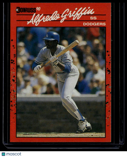 1990 Donruss #195b Alfredo Griffin