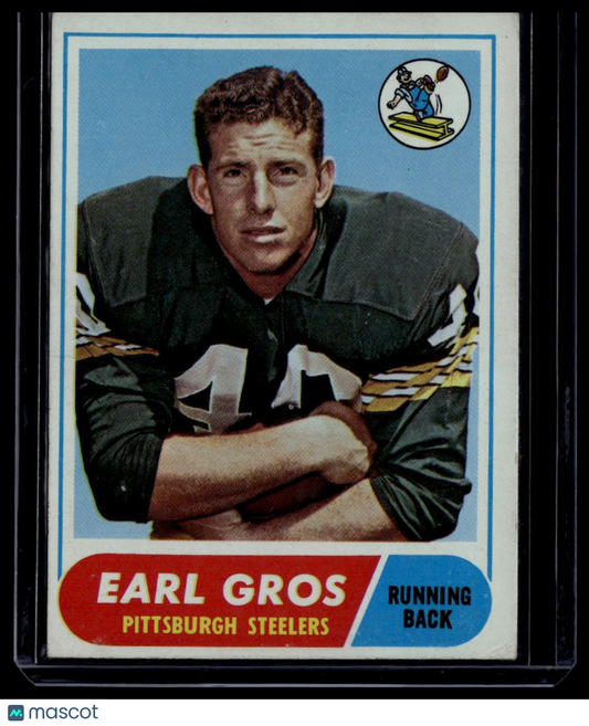 1968 Topps #7 Earl Gros