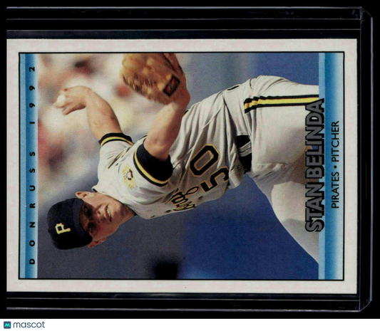 1992 Donruss #501a Stan Belinda