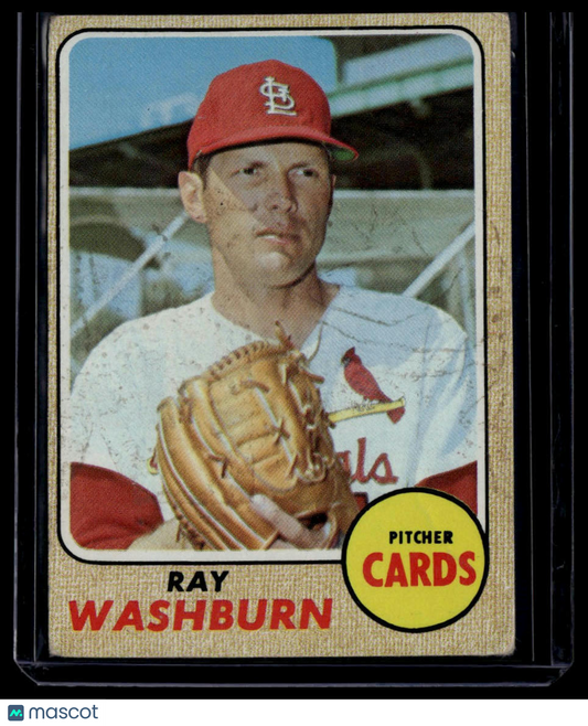 1968 Topps #388 Ray Washburn None