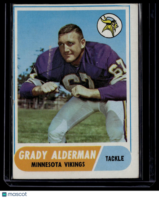 1968 Topps #3 Grady Alderman