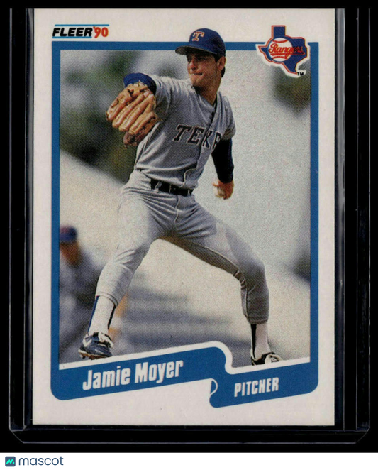 1990 Fleer #307a Jamie Moyer