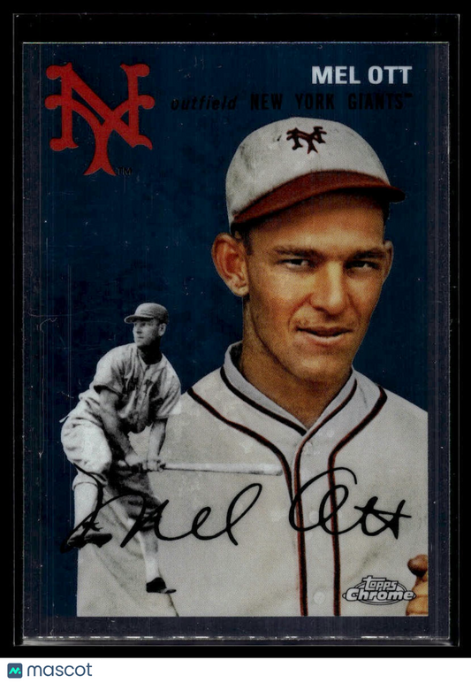 2023 Topps Chrome Platinum Anniversary #460 Mel Ott