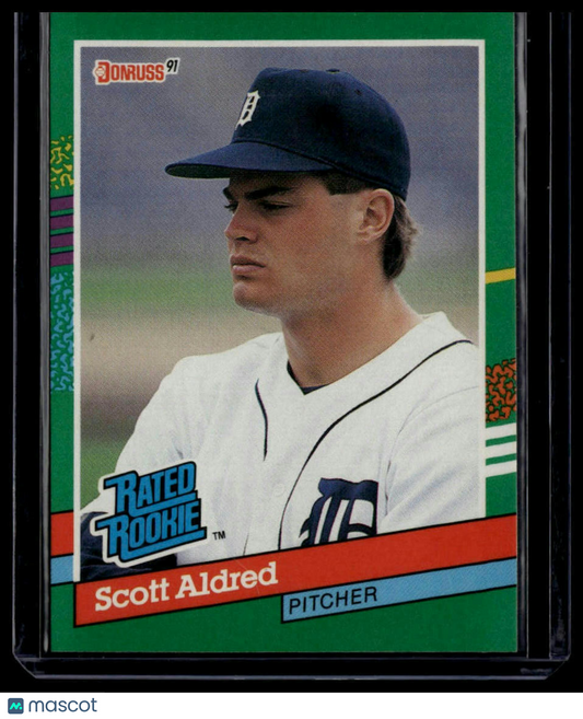 1991 Donruss #422c Scott Aldred