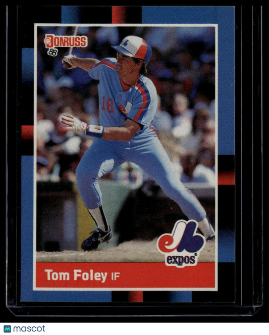 1988 Donruss #303b Tom Foley