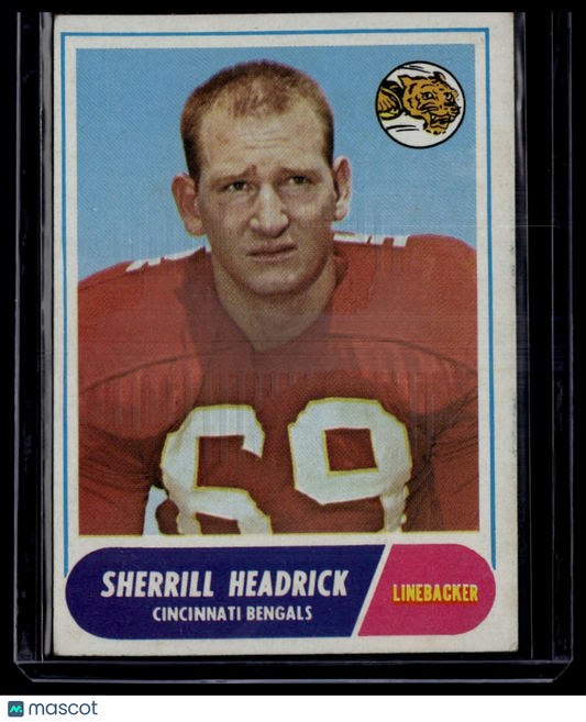 1968 Topps #96 Sherrill Headrick