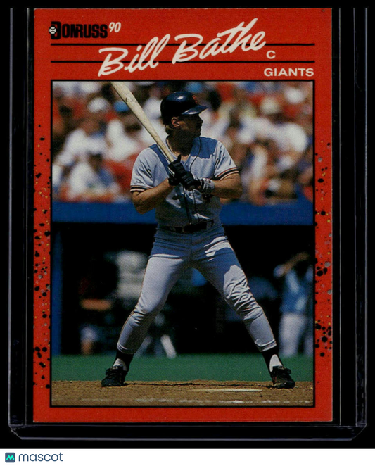 1990 Donruss #680a Bill Bathe