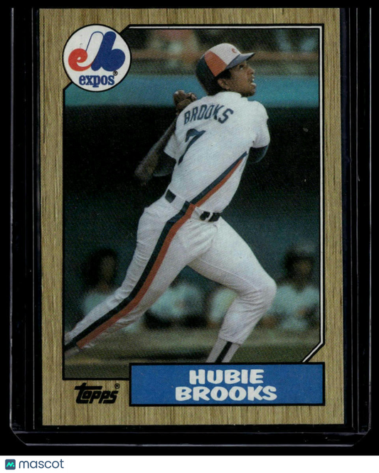 1987 Topps #650 Hubie Brooks