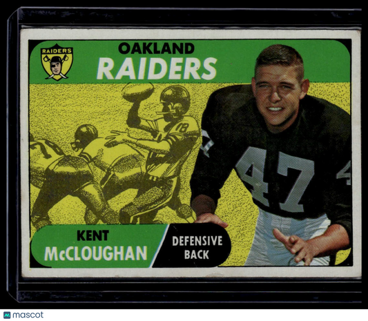 1968 Topps #12 Kent McCloughan