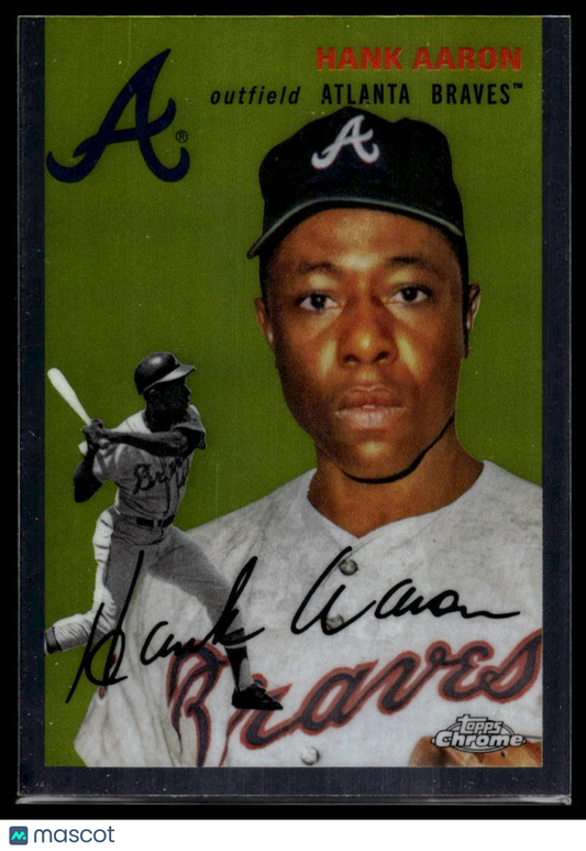 2023 Topps Chrome Platinum Anniversary #432 Hank Aaron