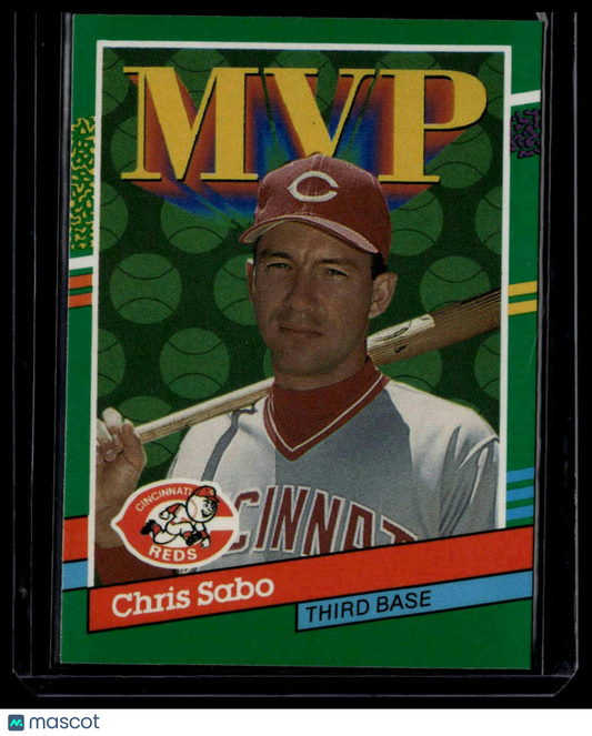 1991 Donruss #412b Chris Sabo