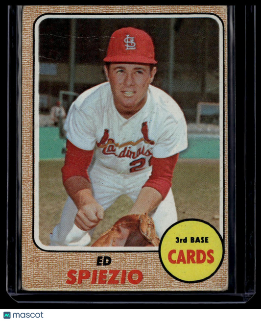 1968 Topps #349 Ed Spiezio None