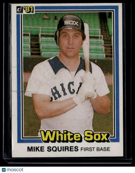 1981 Donruss #398 Mike Squires