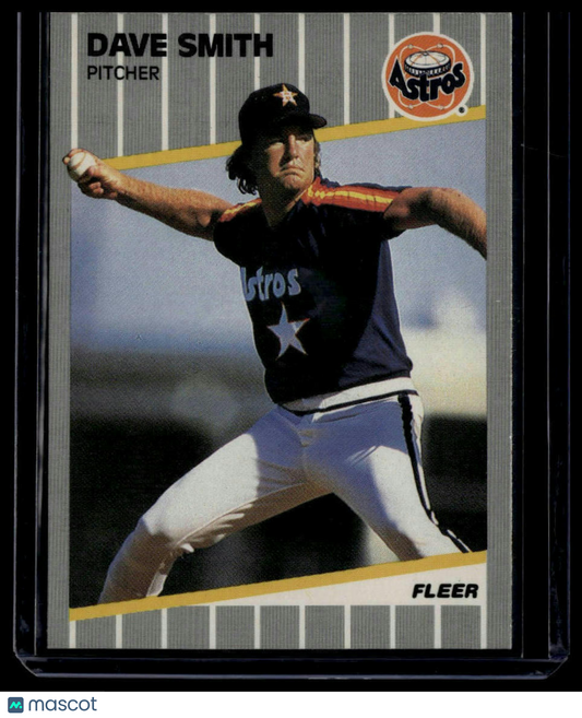 1989 Fleer #369 Dave Smith