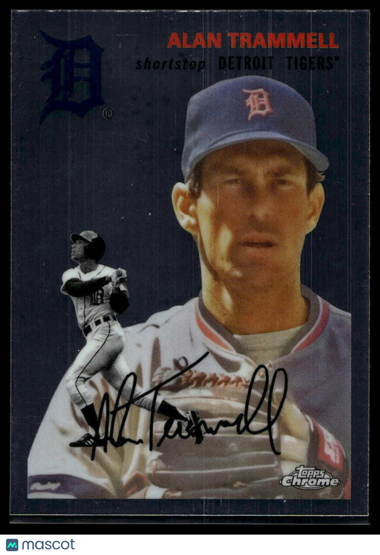 2023 Topps Chrome Platinum Anniversary #490 Alan Trammell #/100