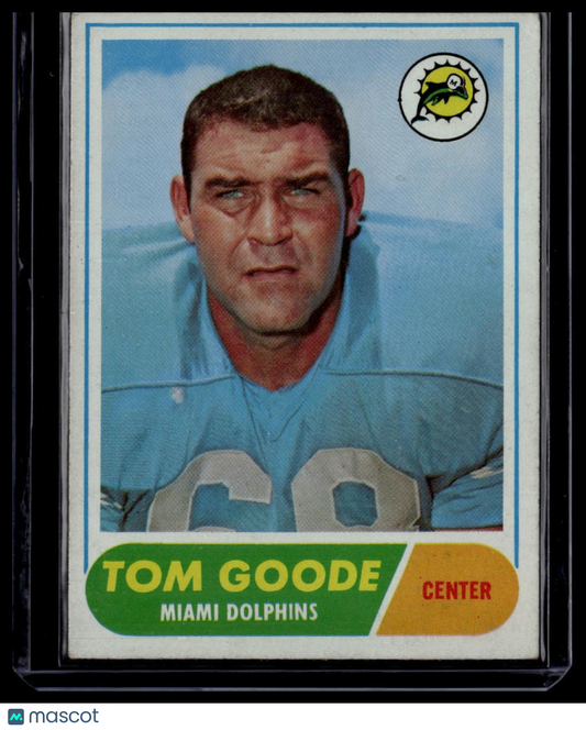 1968 Topps #92 Tom Goode