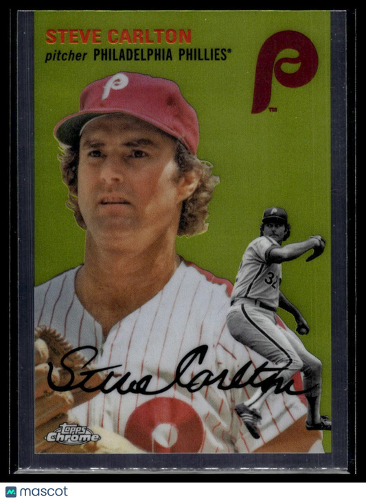 2023 Topps Chrome Platinum Anniversary #97 Steve Carlton #/50