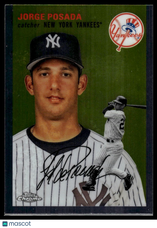 2023 Topps Chrome Platinum Anniversary #373 Jorge Posada