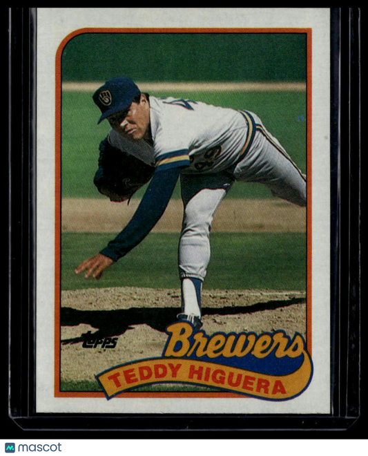 1989 Topps #595 Teddy Higuera