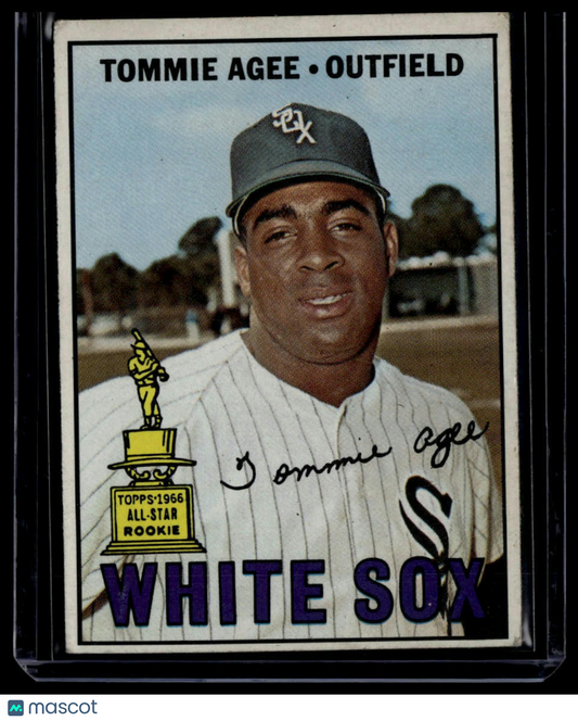 1967 Topps #455 Tommie Agee None