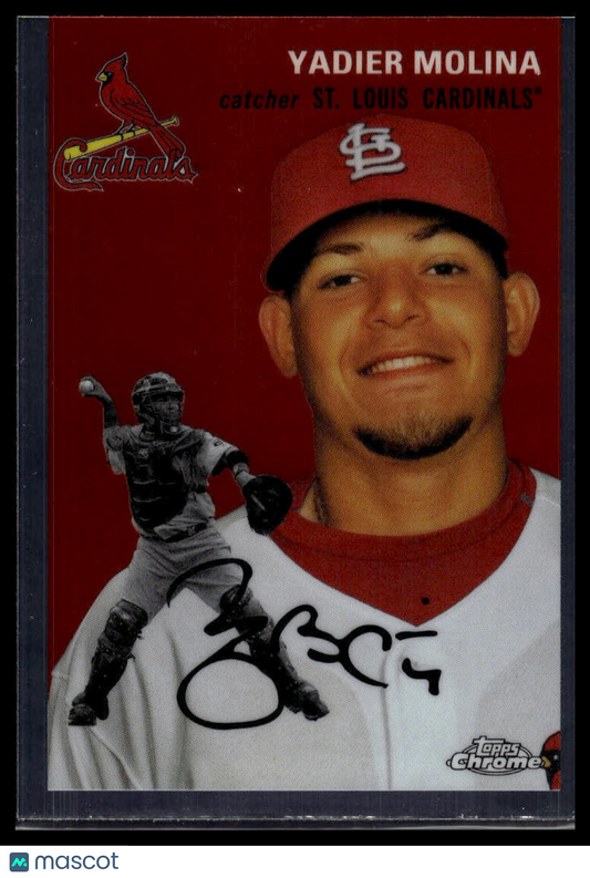 2023 Topps Chrome Platinum Anniversary #499 Yadier Molina