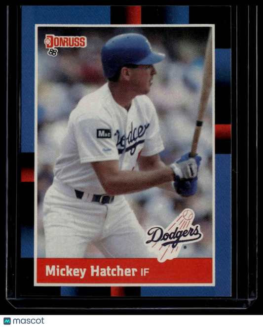 1988 Donruss #299b Mickey Hatcher