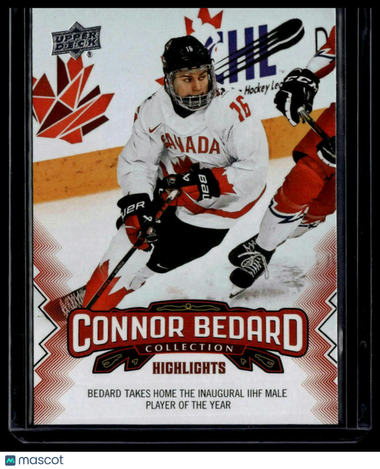 2023-24 Upper Deck Connor Bedard Collection #4 Connor Bedard