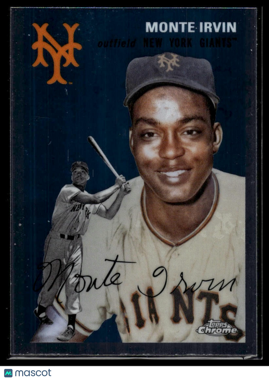 2023 Topps Chrome Platinum Anniversary #435 Monte Irvin