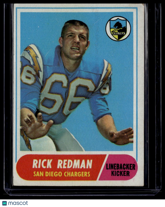 1968 Topps #115 Rick Redman