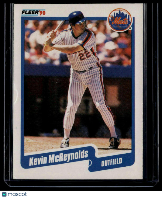 1990 Fleer #211a Kevin McReynolds