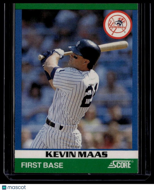 1991 Score 100 Rising Stars #40 Kevin Maas