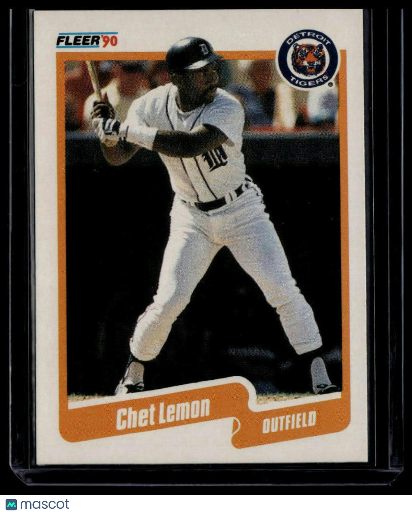 1990 Fleer Canadian #608 Chet Lemon