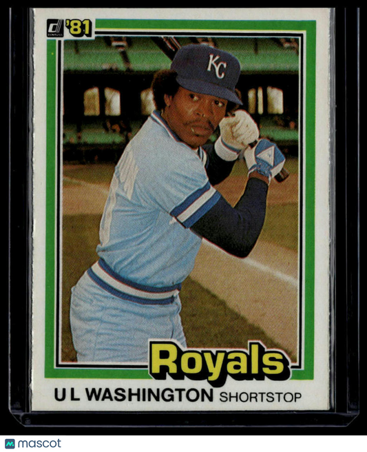 1981 Donruss #460 U.L. Washington