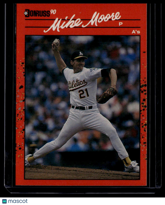 1990 Donruss #214a Mike Moore