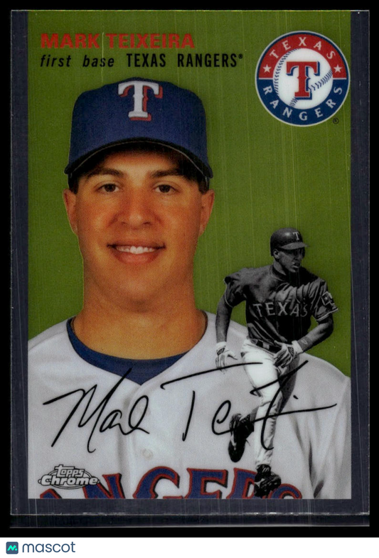 2023 Topps Chrome Platinum Anniversary #351 Mark Teixeira