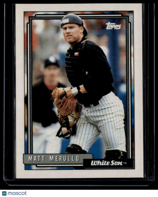 1992 Topps #615 Matt Merullo Gold Winners