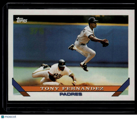 1993 Topps #465 Tony Fernandez Inaugural Rockies