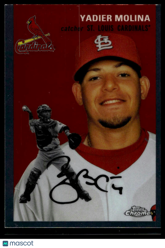 2023 Topps Chrome Platinum Anniversary #499 Yadier Molina