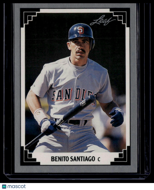 1991 Leaf #432 Benito Santiago