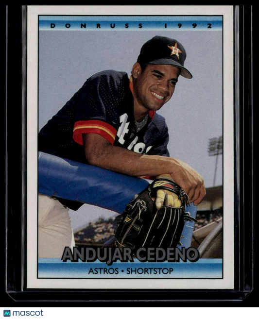 1992 Donruss #549b Andujar Cedeno