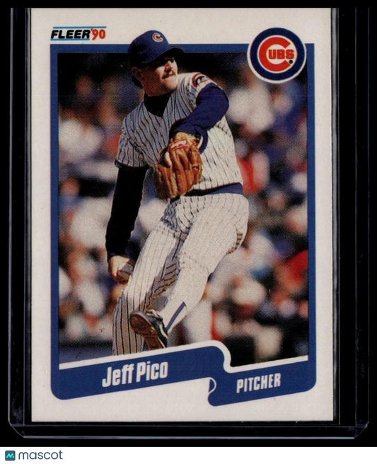 1990 Fleer #39a Jeff Pico